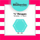 Template 5/8" Hexagon